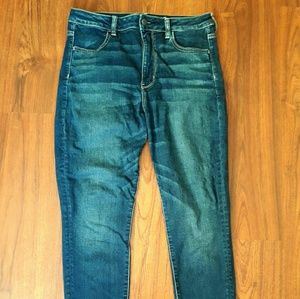 Hi-rise American Eagle Super Stretch Jegging